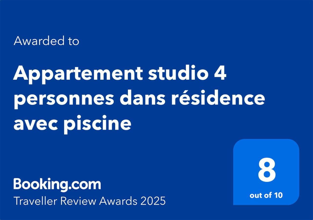 Appartement Studio 4 Personnes Dans Residence Avec Piscine Quiberon Extérieur photo